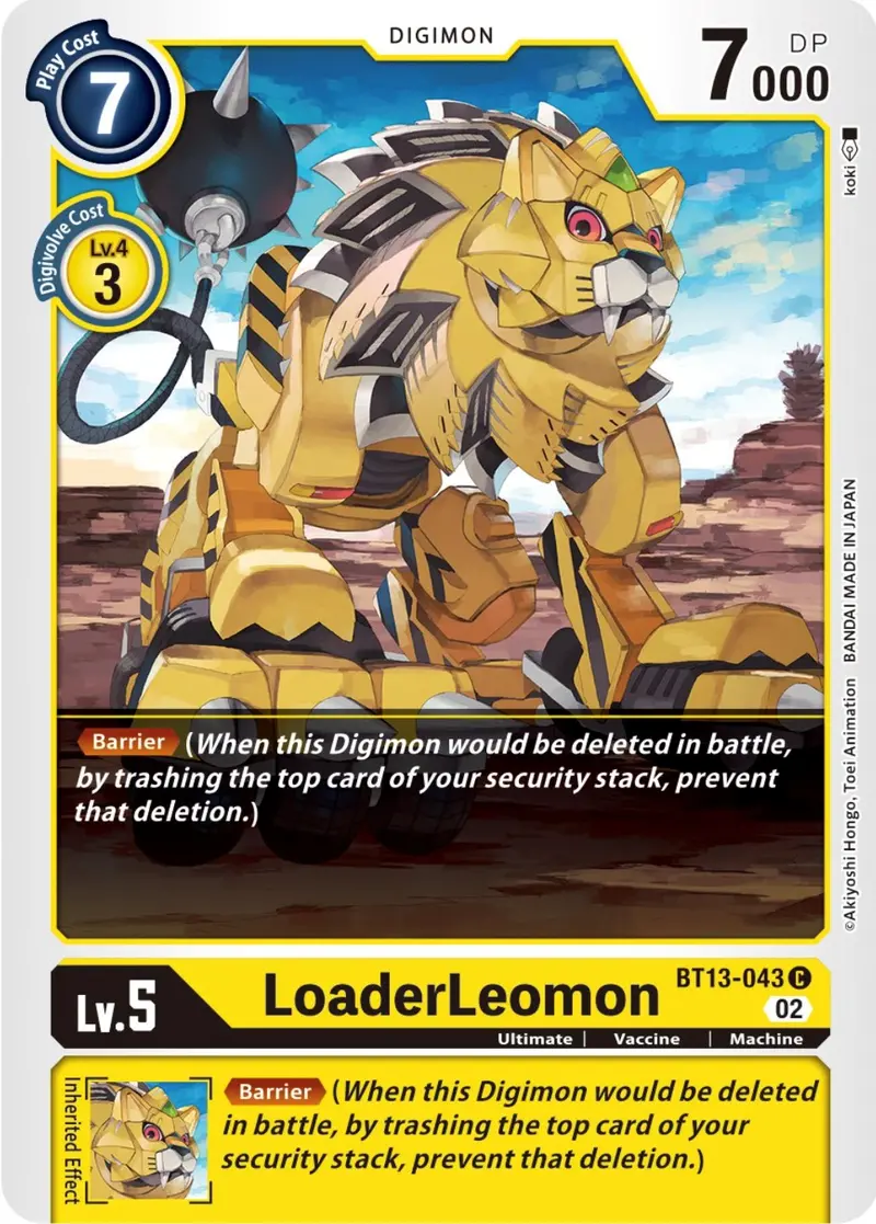 Loaderleomon [Bt13-043] [Versus Royal Knights Booster] 1
