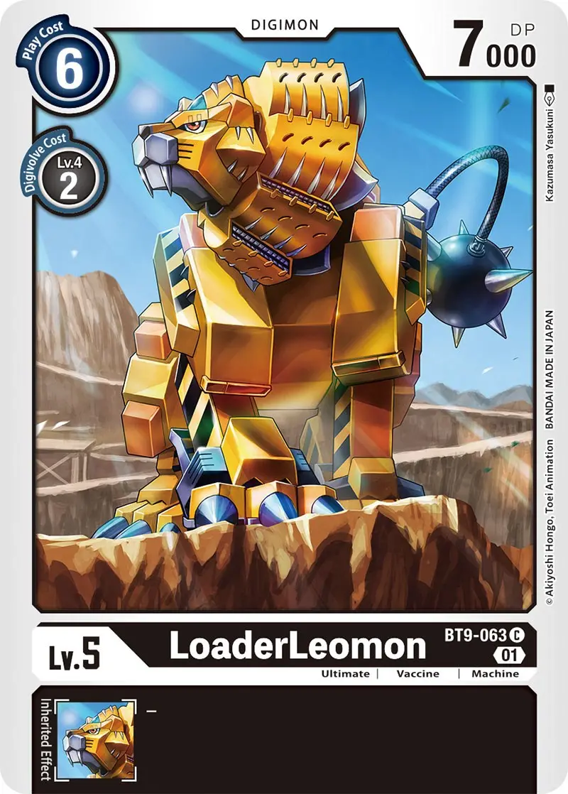 Loaderleomon [Bt9-063] [X Record] 1