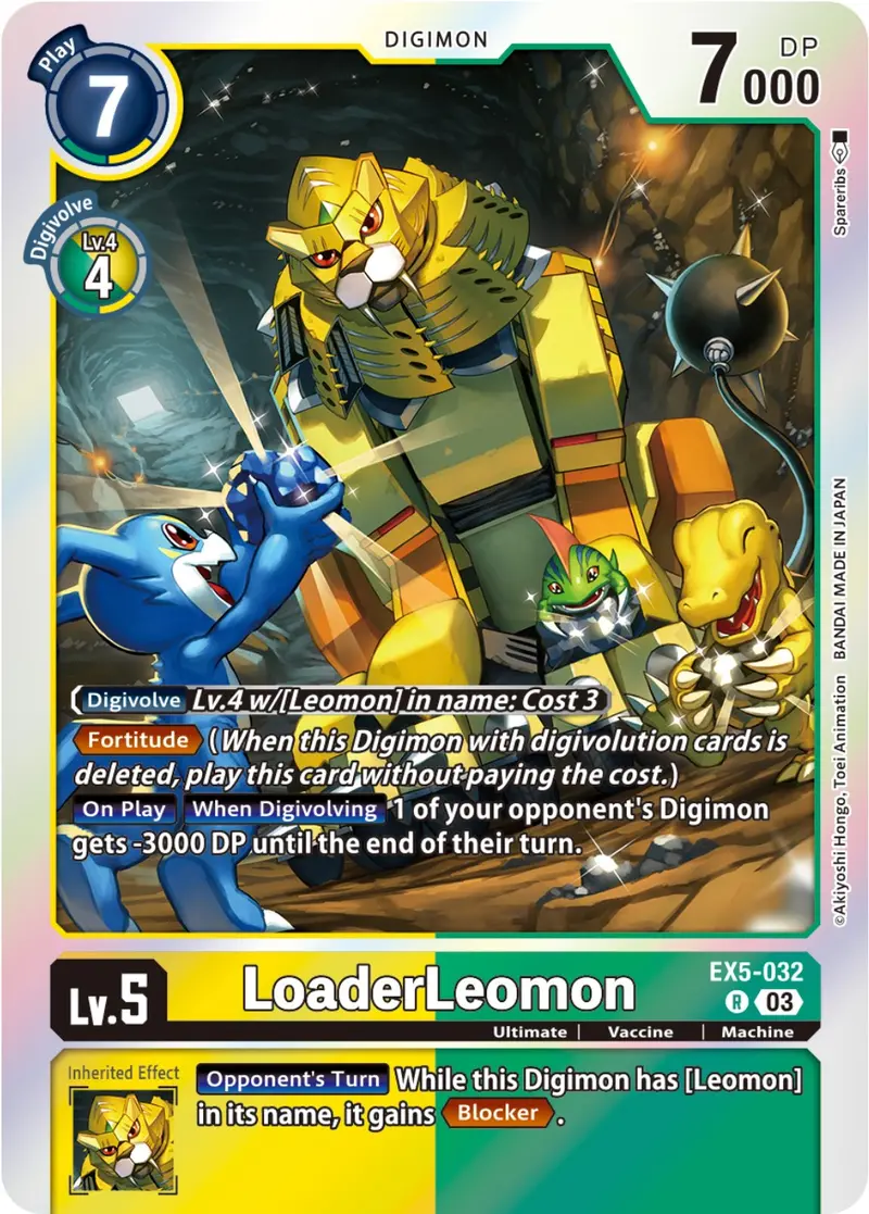 Loaderleomon [Ex5-032] [Animal Colosseum] 1
