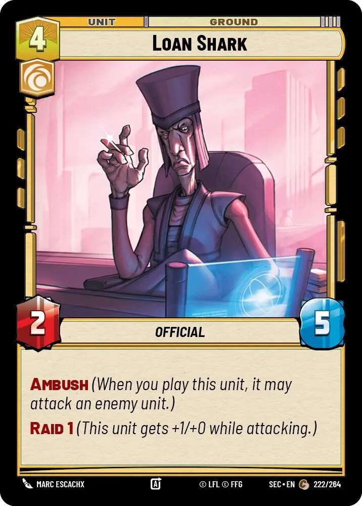 Loan Shark (222/264) (222/264) [Secrets Of Power] 1