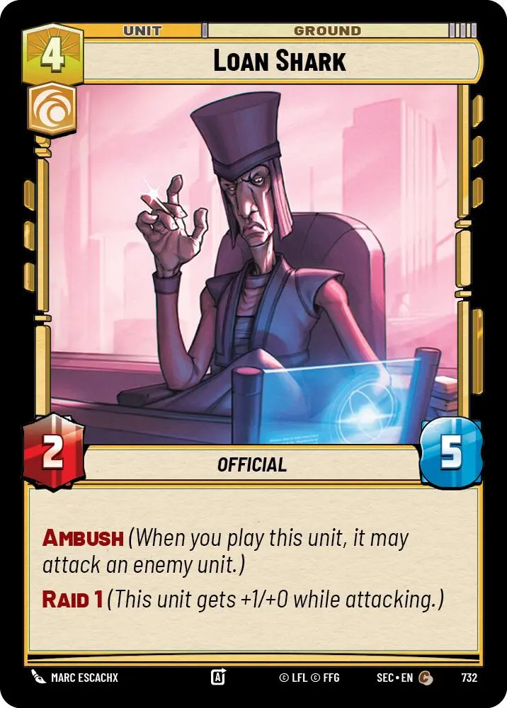 Loan Shark (732) (Foil) (732) [Secrets Of Power] 1
