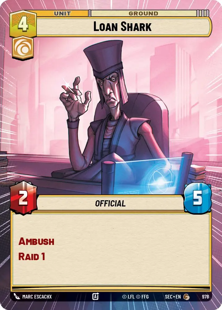 Loan Shark (978) (Hyperspace Foil) (978) [Secrets Of Power] 1