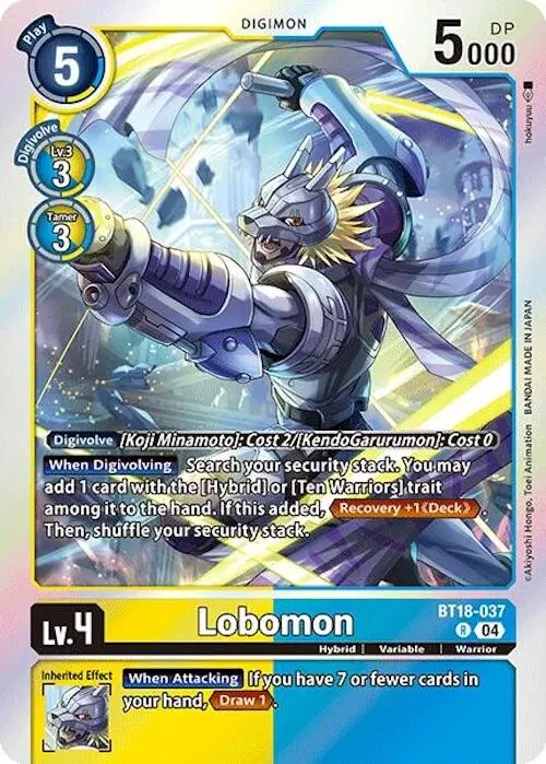 Lobomon [Bt18-037] [Release Special Booster Ver.2.0] 1