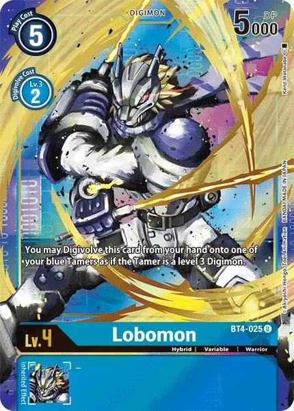 Lobomon [Bt4-025] (Alternate Art) [Great Legend] 1
