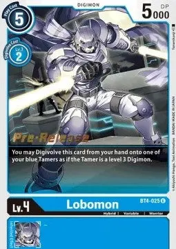 Lobomon [Bt4-025] [Great Legend Pre-Release Promos] 1
