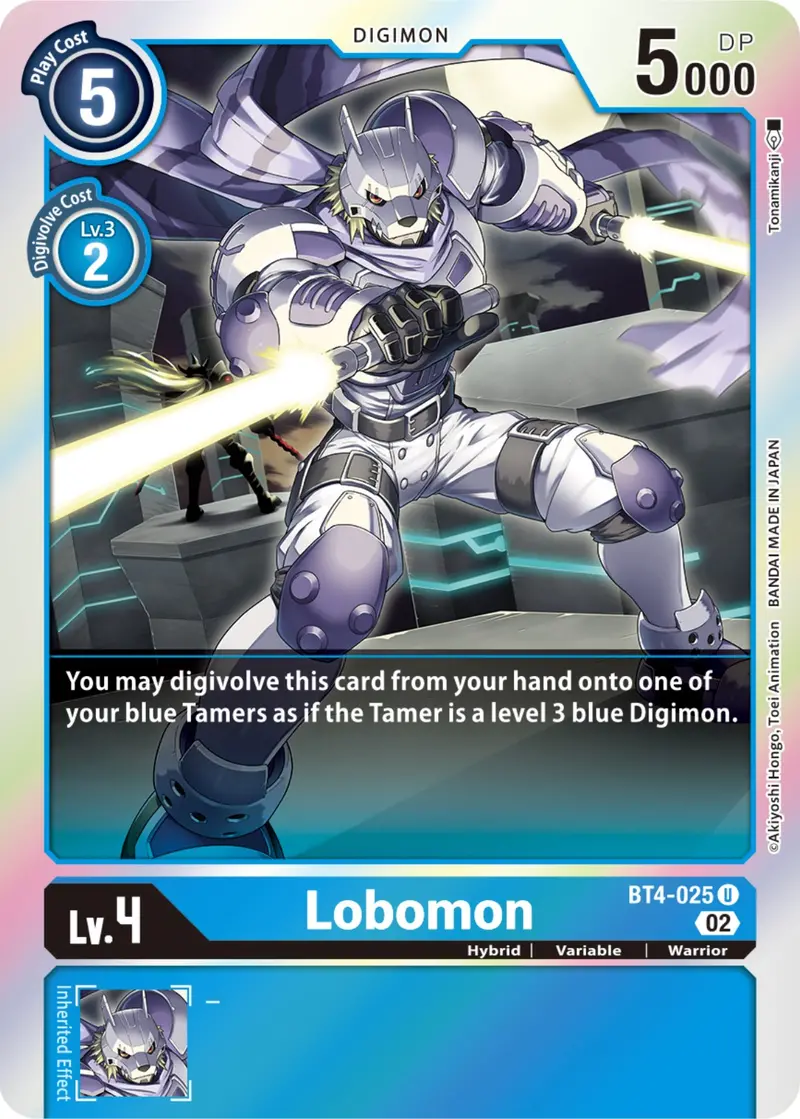 Lobomon [Bt4-025] [Resurgence Booster] 1