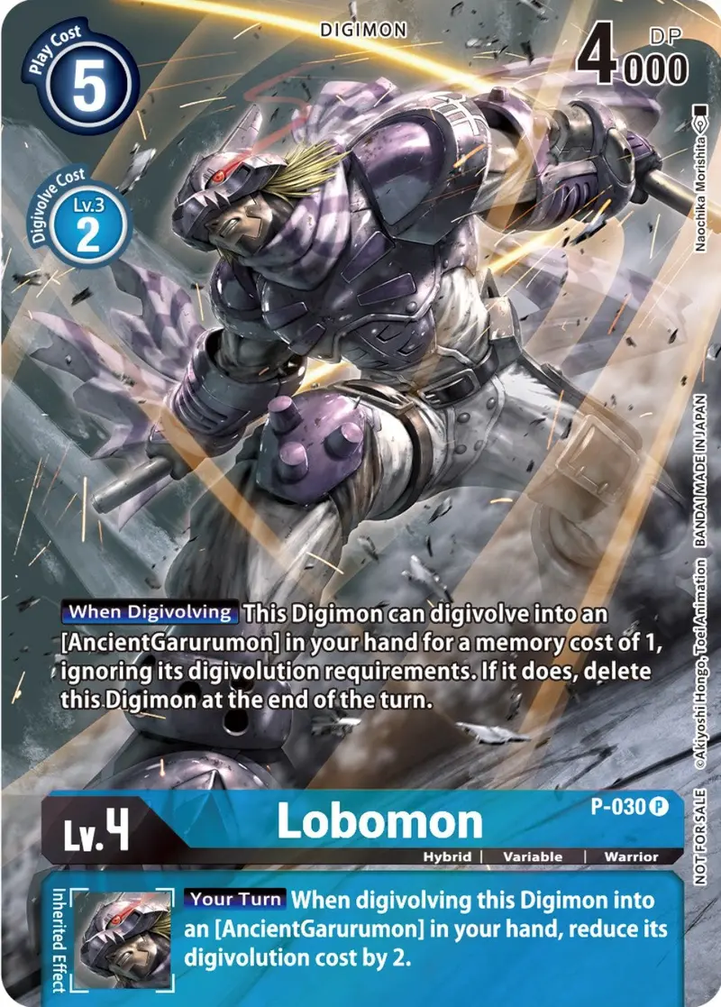 Lobomon [P-030] (2Nd Anniversary Frontier Card) [Promotional Cards] 1