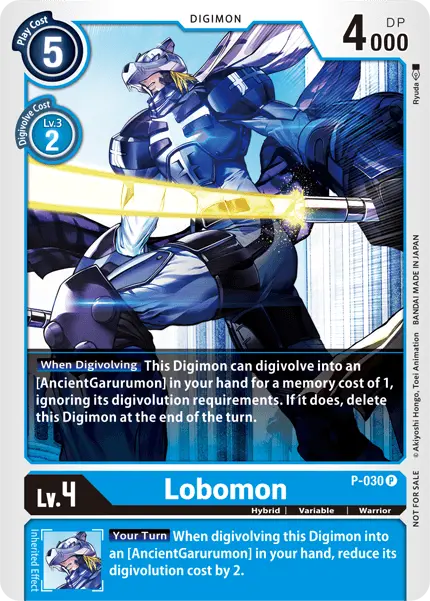 Lobomon [P-030] [Promotional Cards] 1