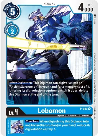 Lobomon [P-030] (Revision Pack 2021) [Promotional Cards] 1