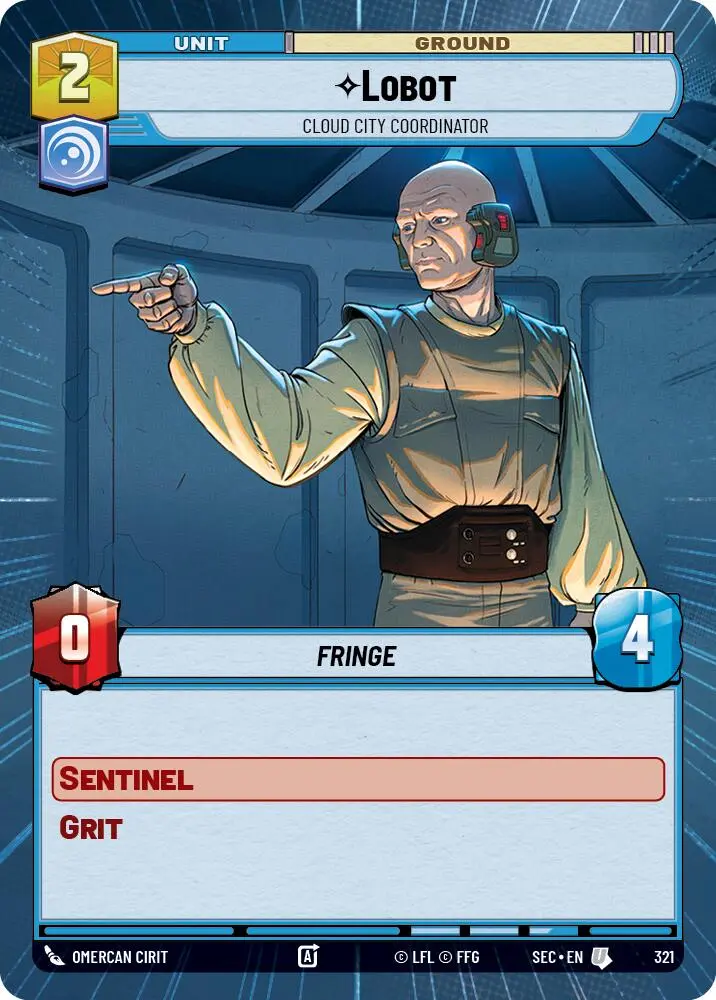 Lobot - Cloud City Coordinator (Hyperspace) (321) (321) [Secrets Of Power] 1