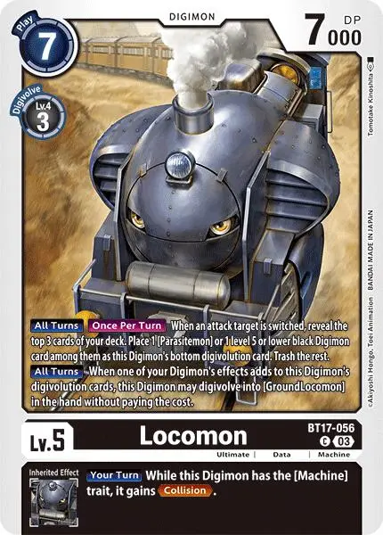 Locomon [Bt17-056] [Secret Crisis] 1