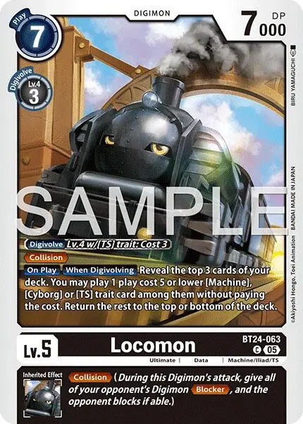 Locomon [Bt24-063] [Time Stranger] 1