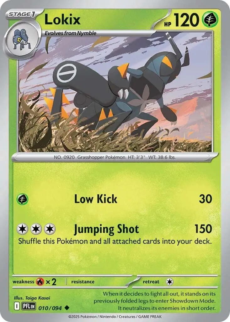 Lokix (010/094) [Mega Evolution: Phantasmal Flames] 1
