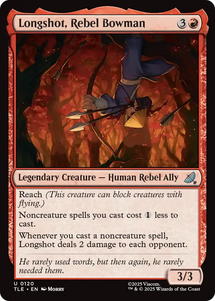 Longshot, Rebel Bowman [Avatar: The Last Airbender: Eternal-Legal] 1