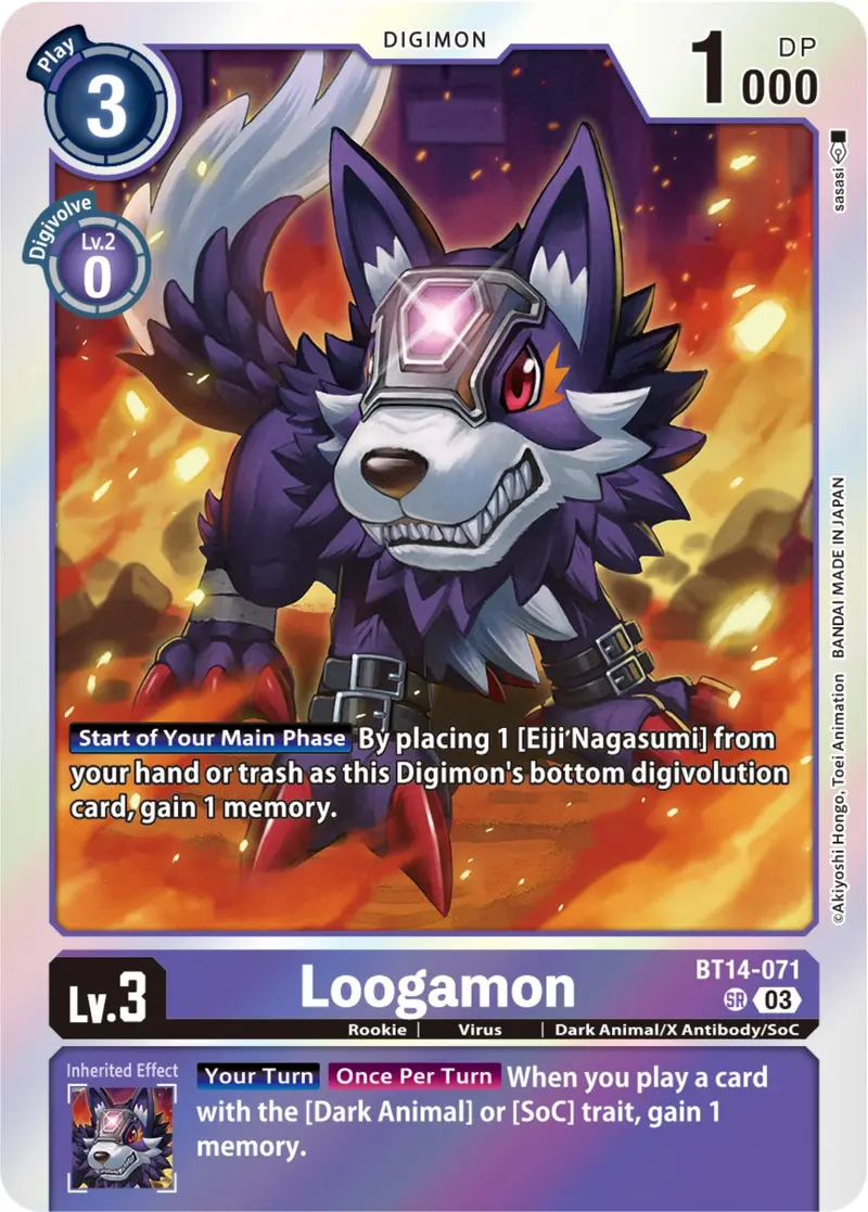 Loogamon [Bt14-071] [Blast Ace] 1