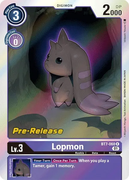 Lopmon [Bt7-068] [Next Adventure Pre-Release Cards] 1