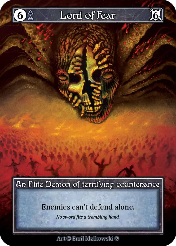 Lord Of Fear (Foil) [Gothic] 1
