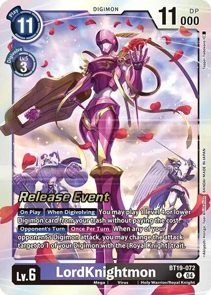 Lordknightmon [Bt19-072] [Release Special Booster Ver.2.0 Promos] 1