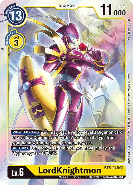 Lordknightmon [Bt5-045] (Event Pack) [Battle Of Omni Promos] 1