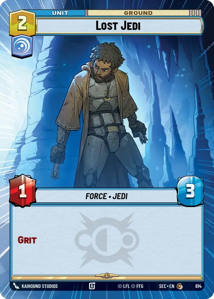 Lost Jedi (814) (Hyperspace Foil) (814) [Secrets Of Power] 1