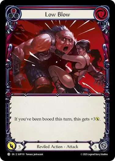 Low Blow [Sup110] (Super Slam)  Rainbow Foil 1