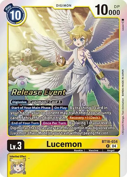 Lucemon [Bt18-034] [Release Special Booster Ver.2.0 Promos] 1