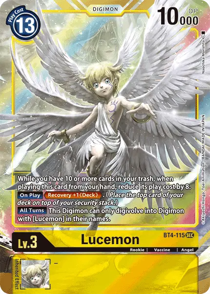 Lucemon [Bt4-115] (Alternate Art) [Great Legend] 1