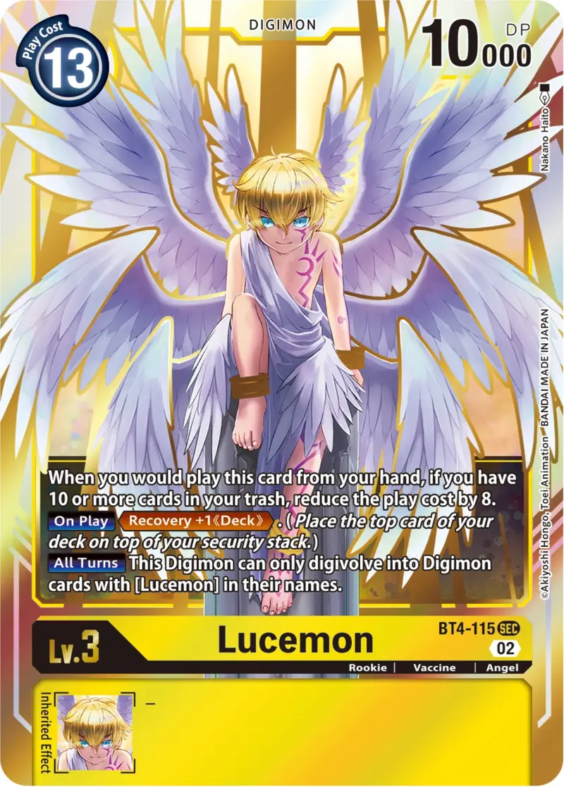 Lucemon [Bt4-115] (Resurgence Booster Reprint) [Resurgence Booster] 1