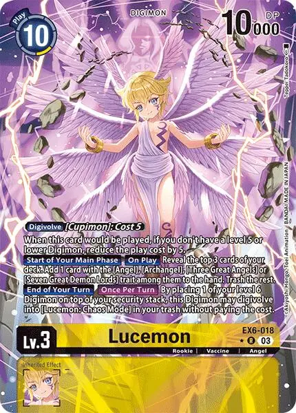 Lucemon [Ex6-018] (Alternate Art) [Infernal Ascension] 1