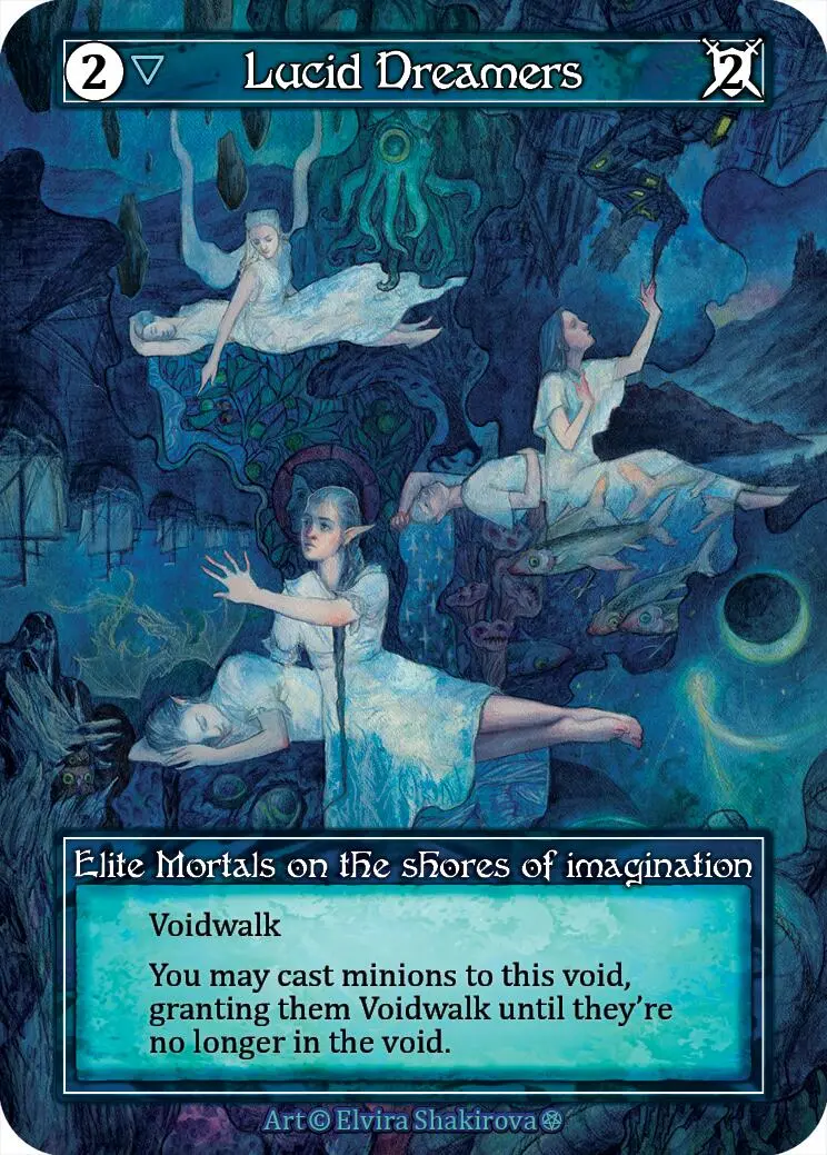 Lucid Dreamers (Foil) [Gothic] 1