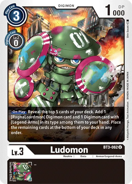 Ludomon [Bt3-062] [Release Special Booster Ver.1.5] 1