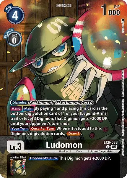 Ludomon [Ex6-038] (Box Topper) [Versus Monsters] 1