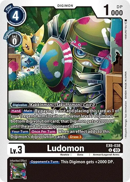 Ludomon [Ex6-038] [Infernal Ascension] 1
