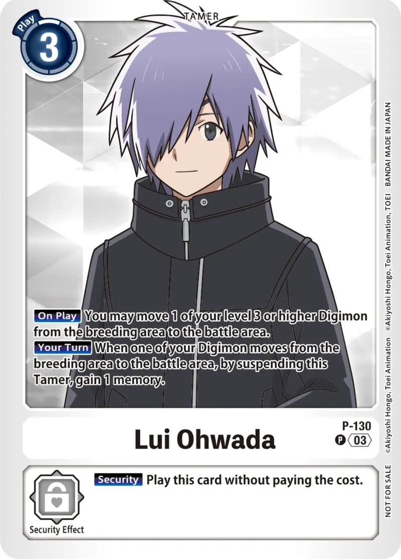 Lui Ohwada [P-130] (Nycc 2023 Demo Deck) [Promotional Cards] 1
