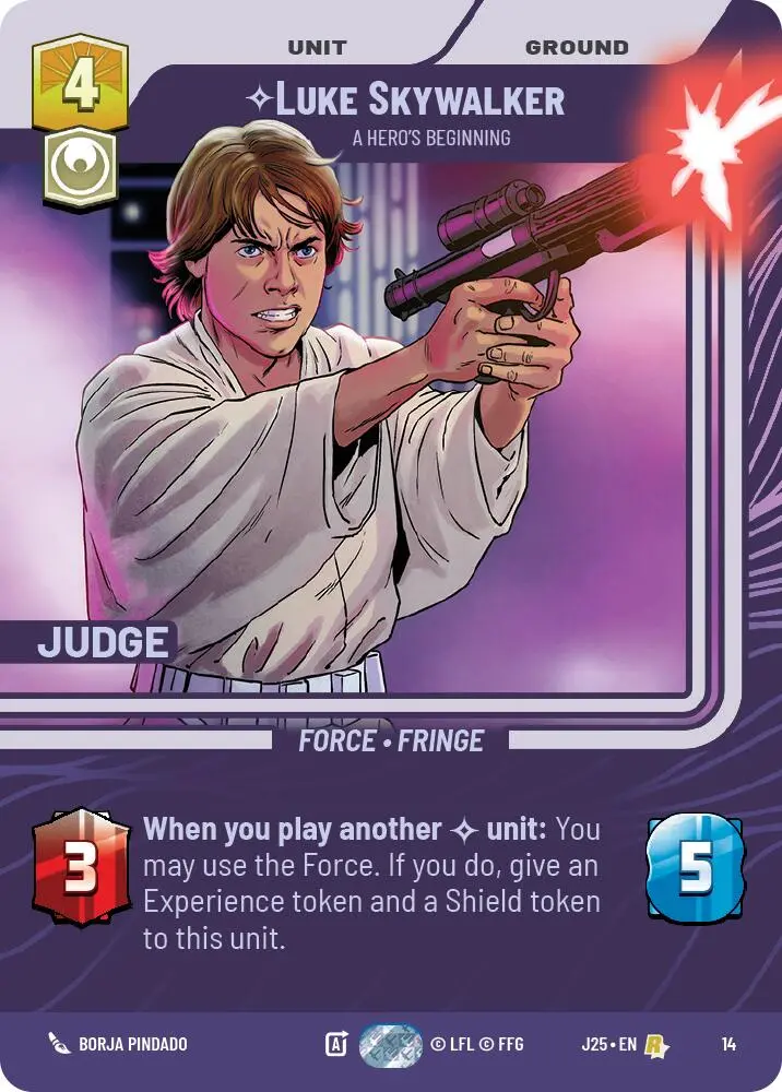 Luke Skywalker - A Hero's Beginning (14) (14) [Judge Promos] 1