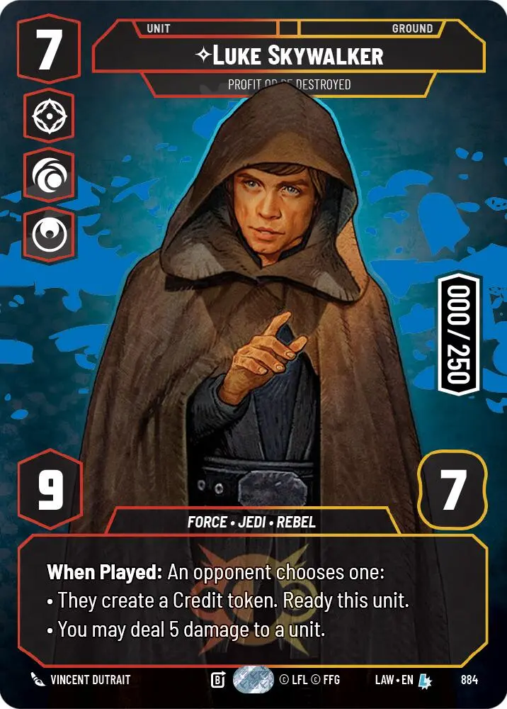 Luke Skywalker - Profit Or Be Destroyed (Serialized) (884) (884) [A Lawless Time] 1