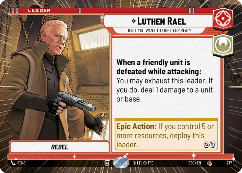 Luthen Rael - Don't You Want To Fight For Real? (Hyperspace) (277) (277) [Secrets Of Power] 1