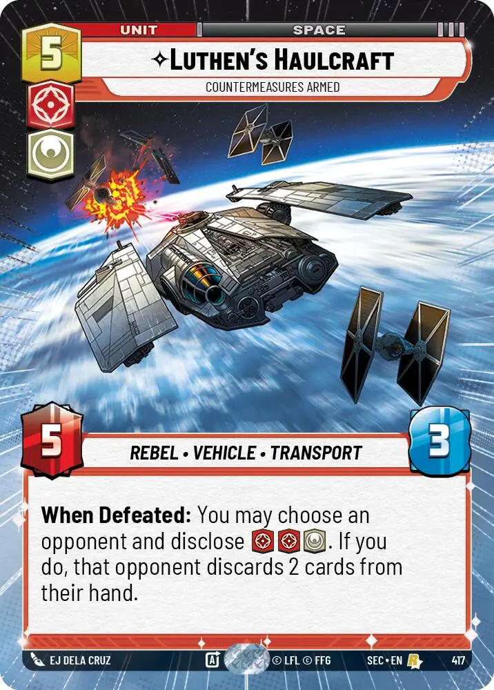Luthen's Haulcraft - Countermeasures Armed (Hyperspace) (417) (417) [Secrets Of Power] 1