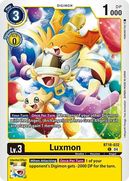 Luxmon [Bt18-032] [Release Special Booster Ver.2.0] 1