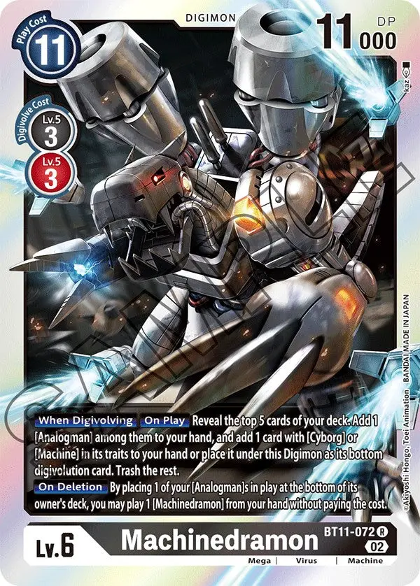 Machinedramon [Bt11-072] [Dimensional Phase] 1