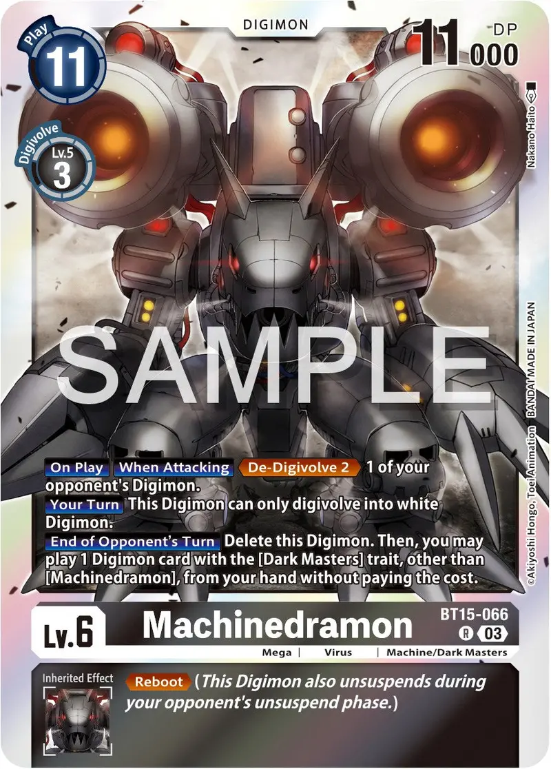 Machinedramon [Bt15-066] [Exceed Apocalypse] 1