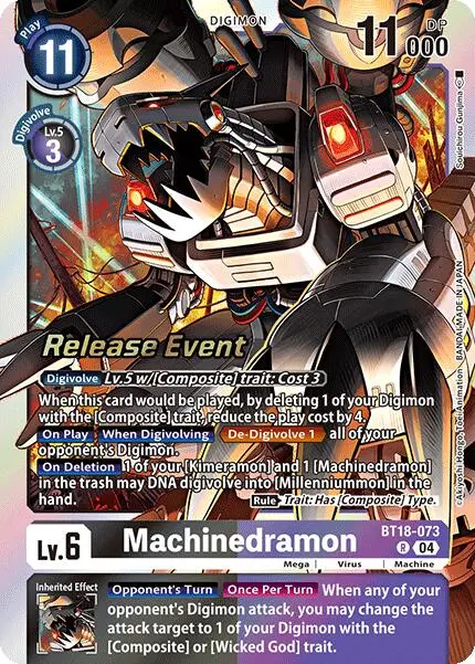 Machinedramon [Bt18-073] [Release Special Booster Ver.2.0 Promos] 1