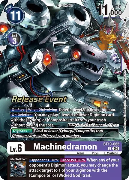 Machinedramon [Bt19-065] [Release Special Booster Ver.2.0 Promos] 1