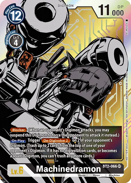 Machinedramon [Bt2-066] (Alternate Art) [Release Special Booster Ver.1.0] 1