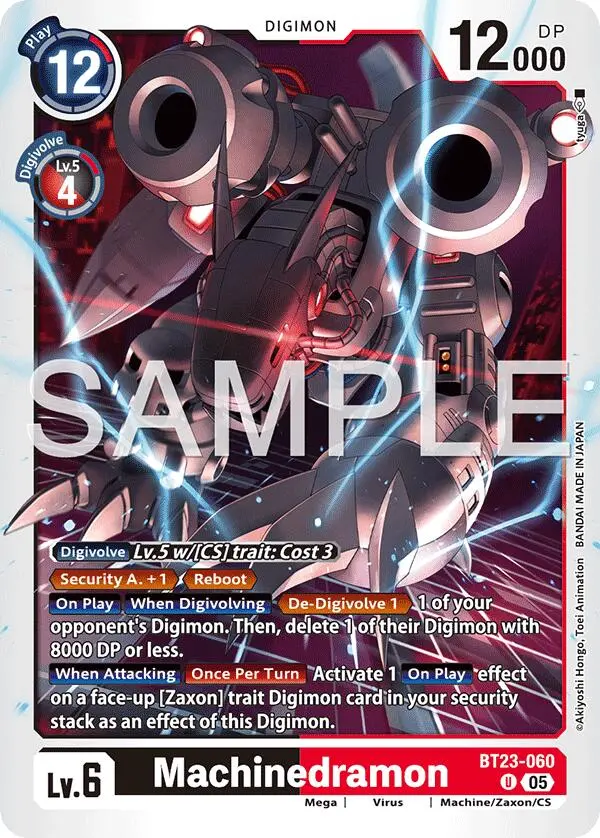 Machinedramon [Bt23-060] [Hackers' Slumber] 1