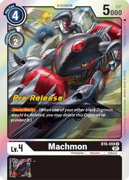 Machmon [Bt6-059] [Double Diamond Pre-Release Cards] 1