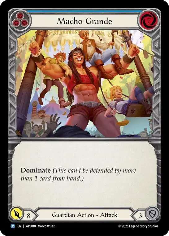 Macho Grande (Blue) [Aps018] (Armory Deck: Pleiades) 1