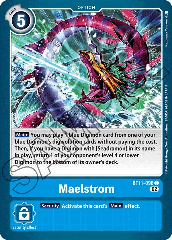 Maelstrom [Bt11-098] [Dimensional Phase] 1