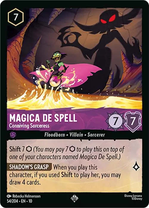 Magica De Spell - Conniving Sorceress (54/204) [Whispers In The Well] 1