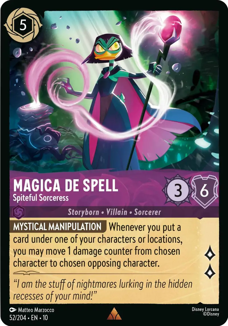 Magica De Spell - Spiteful Sorceress (52/204) [Whispers In The Well] 1